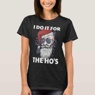 Camiseta Lo Hago Por Las Putas Payaso De Navidad Travieso X