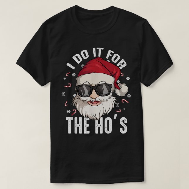 Camiseta Lo Hago Por Los Navidades De Hos Sucios Santa Inap (Diseño del anverso)