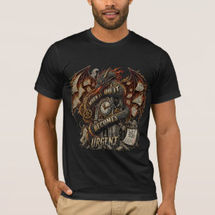 Camiseta Lo Haré Cuando Sea Urgente – Dragón Divertido