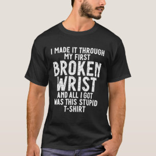 Camiseta Lo Hice A Través De Mi Primera Escritura Rota Todo