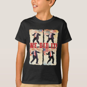 Camiseta Lo Hicimos Trump Bailando el Día de Inauguración d