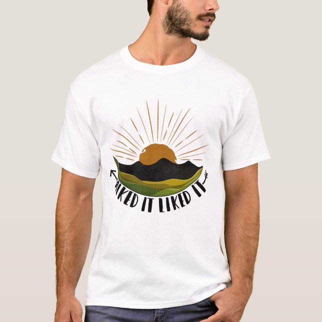 Camiseta Lo hikeé, me gustó  (Anverso)