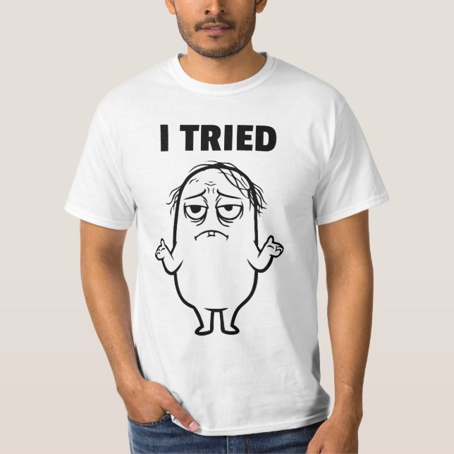 CAMISETA LO INTENTÉ (Anverso)