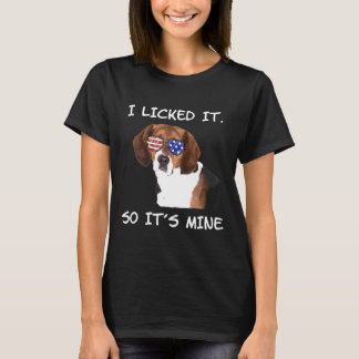 Camiseta Lo Licí Así Que Es Mi Perro Beagle