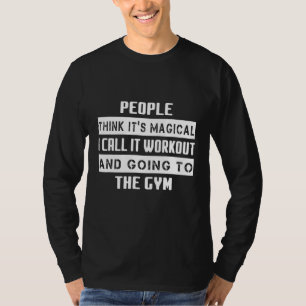 Camiseta Lo Llamo Chiste De Entrenamiento Y Gimnasio.