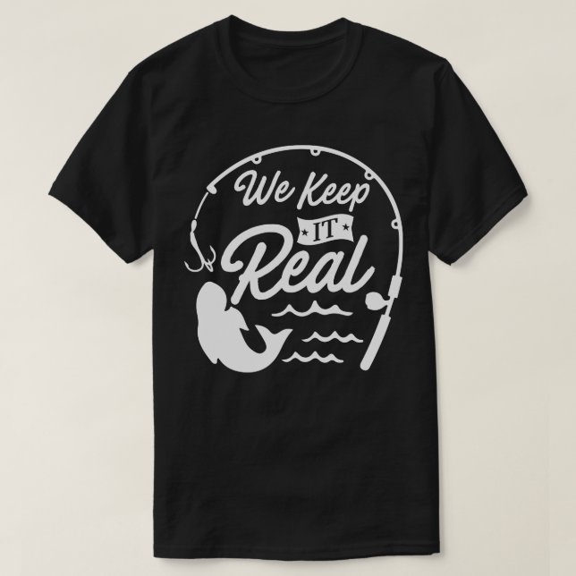 Camiseta Lo Mantenemos Real (Diseño del anverso)