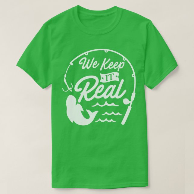 Camiseta Lo Mantenemos Real (Diseño del anverso)