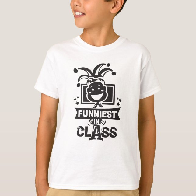 Camiseta Lo Más Gracioso En Los Niños De Clase Que Dicen (Anverso)