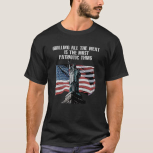 Camiseta Lo más patriótico del 4 de julio Fiesta Cuarto