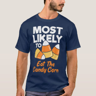 Camiseta Lo Más Probable Es Comer A Los Divertidos Niños Ad