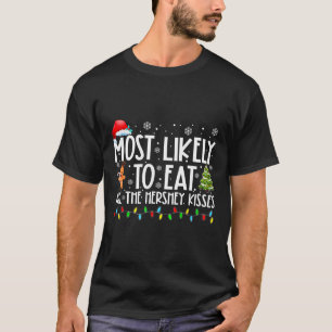 Camiseta Lo Más Probable Es Comer Todas Las Noches Divertid