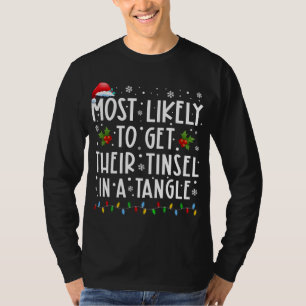 Camiseta Lo Más Probable Es Conseguir Su Pestaña En Una Fam