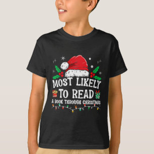 Camiseta Lo Más Probable Es Leer Un Libro Que Coincida Con 