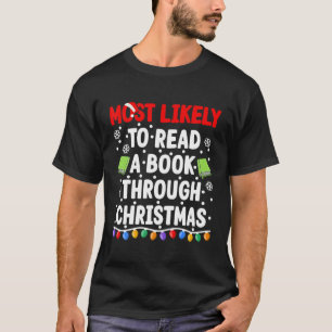 Camiseta Lo Más Probable Es Leer Un Libro Que Coincida Con