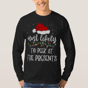 Camiseta Lo Más Probable Es Mirar Las Actuales Noches De Sa