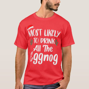 Camiseta Lo Más Probable Es Que Beba La Familia Del Huevo Q