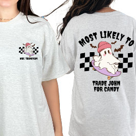 Camiseta Lo Más Probable Es Que Coincida Con El Fantasma Pe