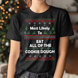 Camiseta Lo más probable es que coman Navidades feos de la