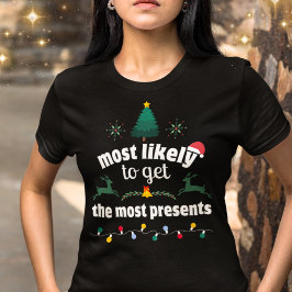Camiseta Lo más probable es que consigan los Navidades más