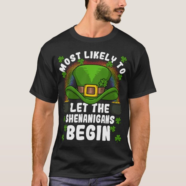 Camiseta Lo más probable es que dejen que los Shenanigans c (Anverso)