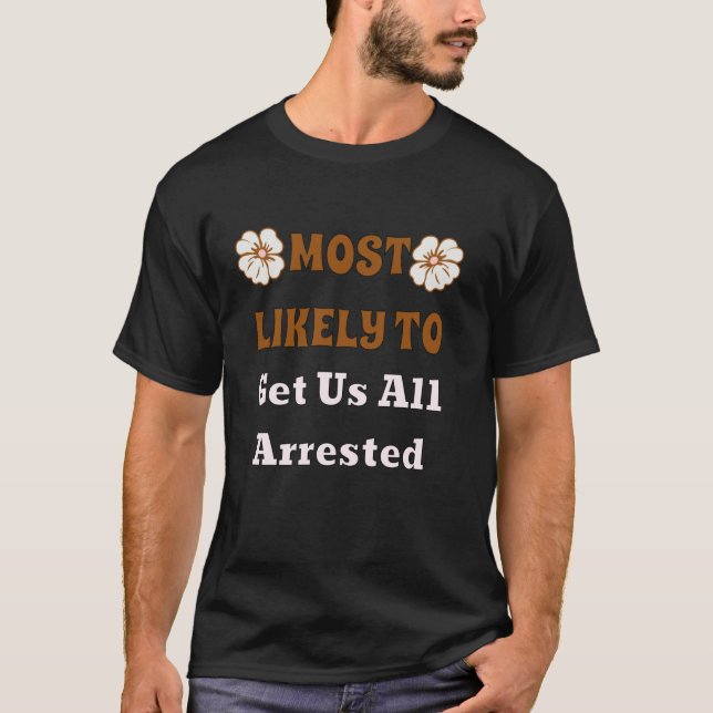Camiseta Lo Más Probable Es Que El Boda Del Partido Bridal  (Anverso)