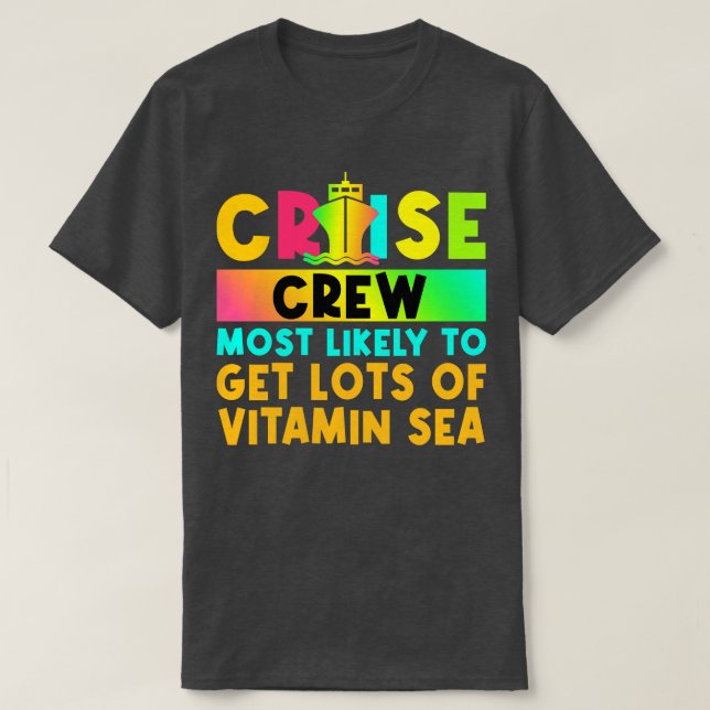 Camiseta Lo Más Probable Es Que El Cruceros Coincida 3 (Diseño del anverso)