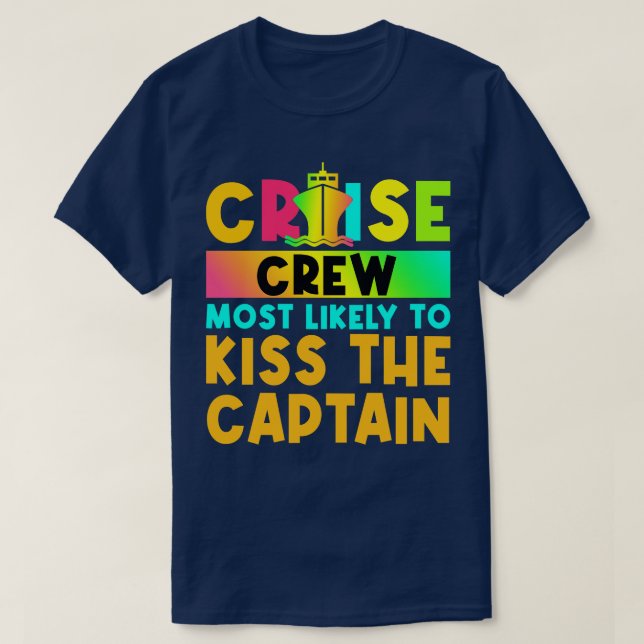 Camiseta Lo Más Probable Es Que El Cruceros Coincida 8 (Diseño del anverso)