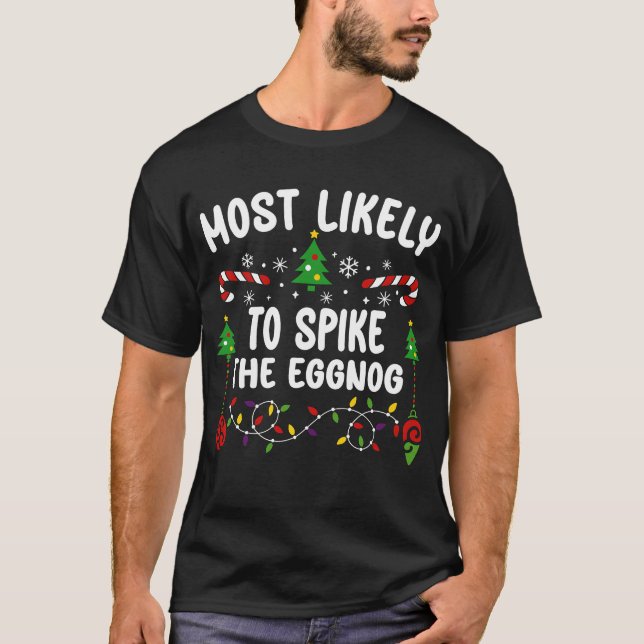 CAMISETA LO MÁS PROBABLE ES QUE ESPIEN EL HUEVO (Anverso)