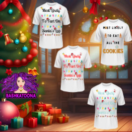 Camiseta Lo Más Probable Es Que Fart En La Larga Christma D