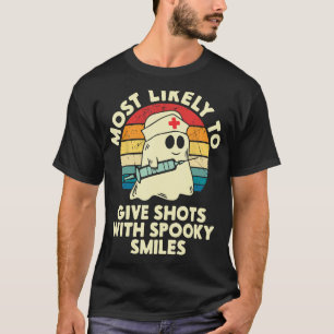 Camiseta Lo Más Probable Es Que Halloween Dé Tiros Con Sm E