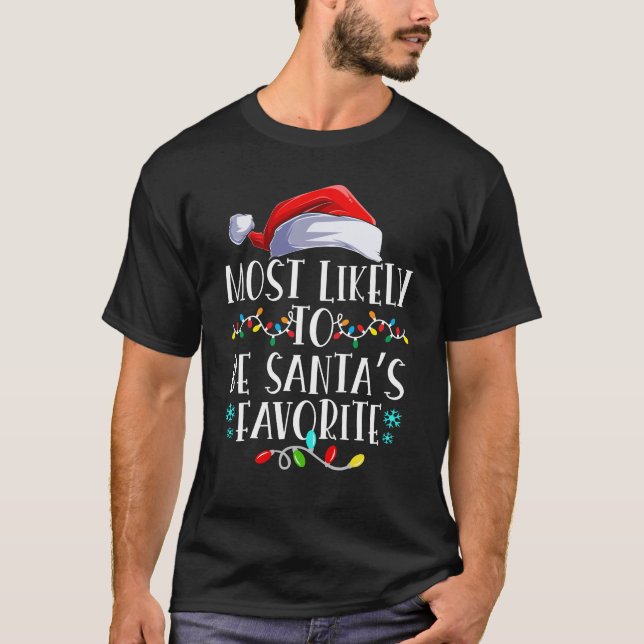 Camiseta Lo más probable es que los Navidades sean los favo (Anverso)