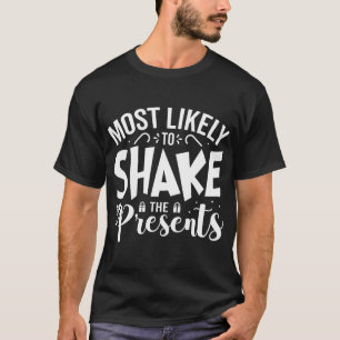 Camiseta Lo más probable es que Navidades divertidos se bur