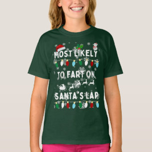 Camiseta Lo más probable es que se fastidie en el regazo de