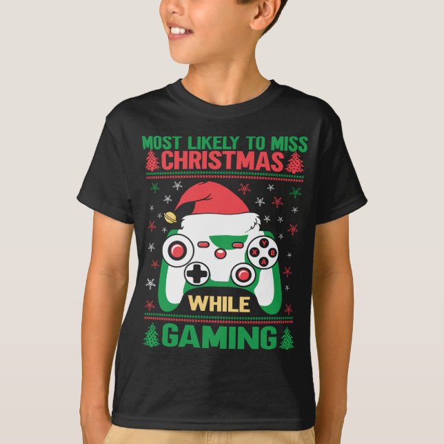 Camiseta Lo Más Probable Es Que Se Perdan Navidades Mientra (Anverso)