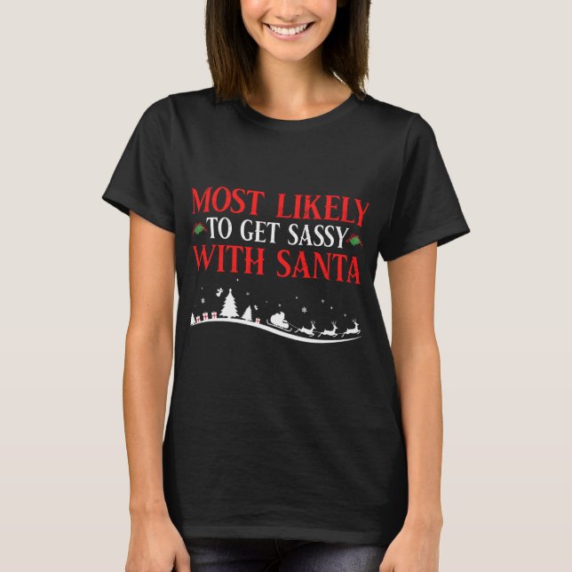 Camiseta Lo Más Probable Es Que Se Ponga Tranquilo Con La M (Anverso)