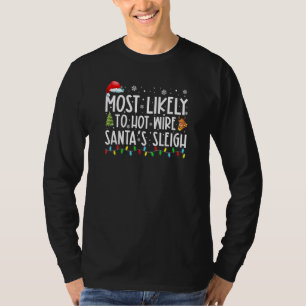 Camiseta Lo más probable es que sea el Cristo de navidad de
