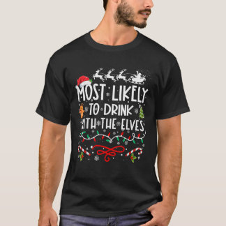 Camiseta Lo Más Probable Es Tomar Con La Cristiandad De La