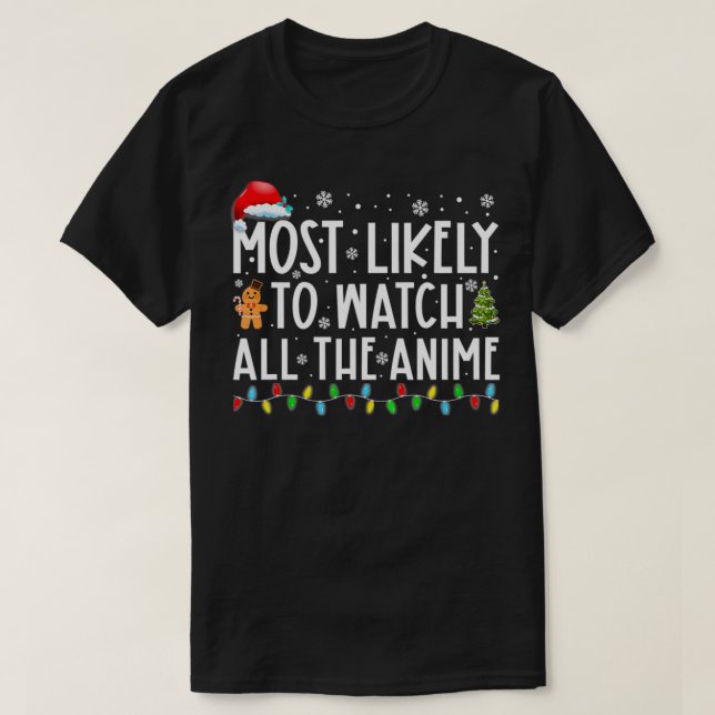 Camiseta Lo Más Probable Es Ver A Todos Los Navidades Diver (Diseño del anverso)