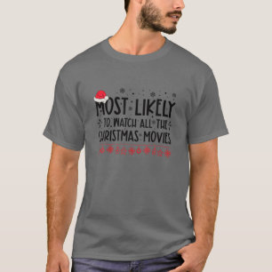 Camiseta Lo Más Probable Es Ver Todas Las Películas De Navi