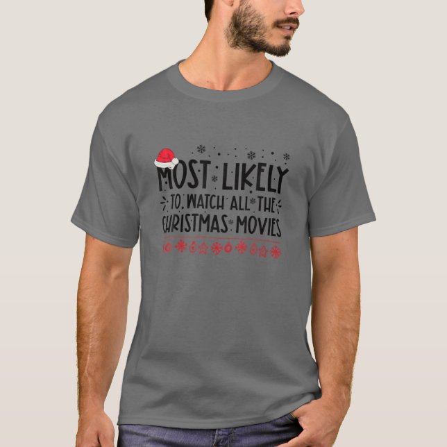 Camiseta Lo Más Probable Es Ver Todas Las Películas De Navi (Anverso)