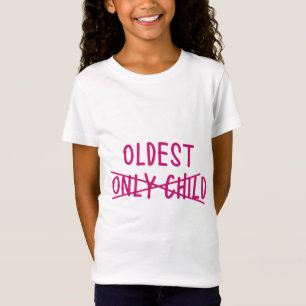 Camiseta Lo más viejo con sólo un niño cruzado