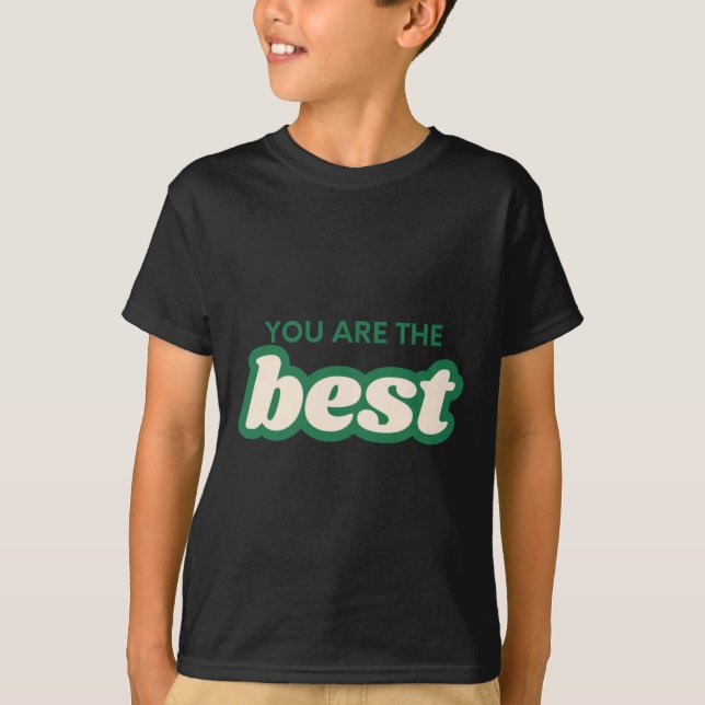 Camiseta Lo mejor (Anverso)