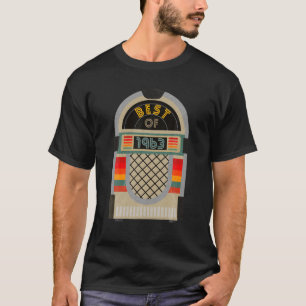 Camiseta Lo Mejor De 1963 58º Regalos De Cumpleaños Jukebox