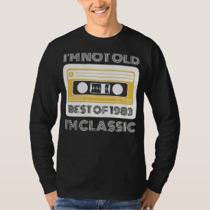Camiseta Lo mejor de 1983: No soy viejo, soy un clásico gra