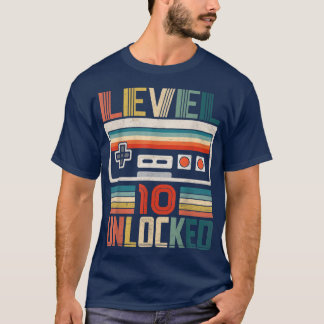Camiseta Lo Mejor De 2012 Desbloqueado Nivel 10 Regalo De C
