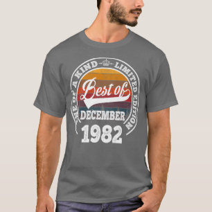 Camiseta Lo Mejor De Diciembre De 1982 40º Regalo De Cumple