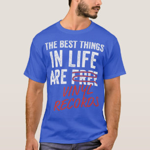 Camiseta Lo mejor de la vida son los discos de vinilo diver