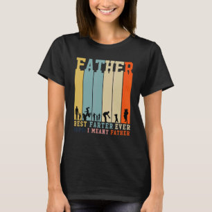 Camiseta Lo Mejor De Lo Más Largo Es Que Quería Decir Padre