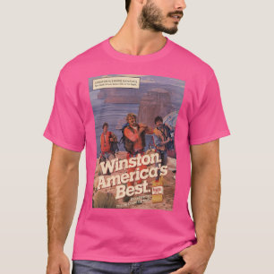 Camiseta Lo Mejor De Winston America. Publicidad de cigarri