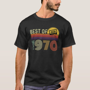 Camiseta Lo mejor del Guay Retro Vintage 1970 Cumpleaños